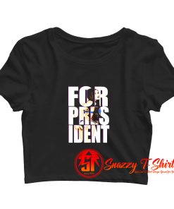 Sasha Grey Porn Star FOR President Movie Crop Top Shirt