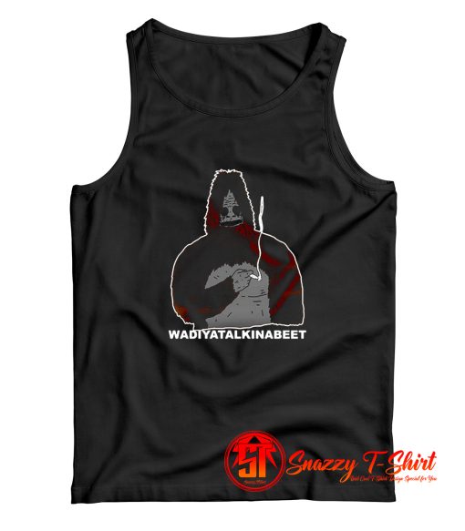 Sassy Sasquatch Popcorn The Big Lez Tank Top