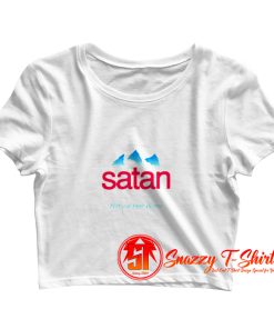 Satan Natural Hell Water Crop Top Shirt
