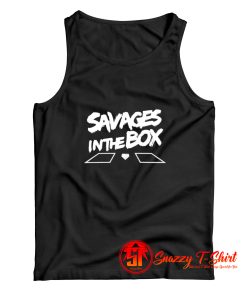 Savages in The Box New York baseball Tank Top
