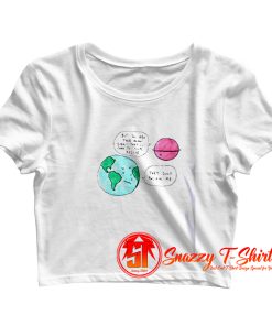 Save Earth Day Crop Top Shirt