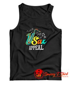 Sax Appeal Saxophonist Band Tank Top
