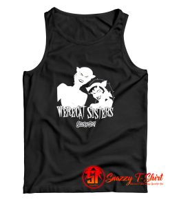 Scooby Doo On Zombie Werecat Sisters Tank Top