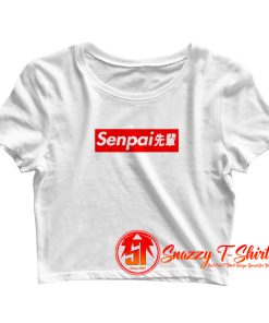 Senpai Japanese Anime Manga Crop Top Shirt