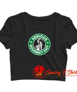 Serious Gourmet Coffee Crop Top Shirt