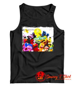 Sesame Street TV Show Poster Tank Top