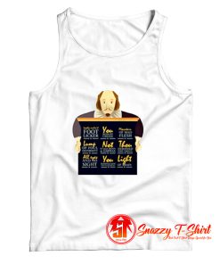 Shakespeare Insults Tank Top