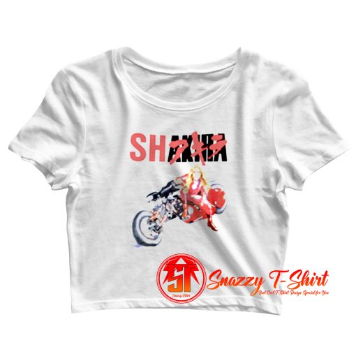 Shakira Akira Anime Funny Meme Crop Top Shirt