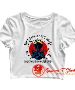 She Beauty She Grace Crop Top Shirt