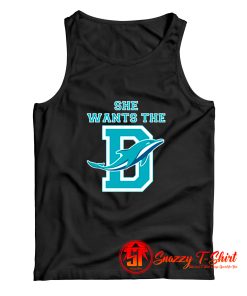 She Wants The D Miami Football Fan Tank Top