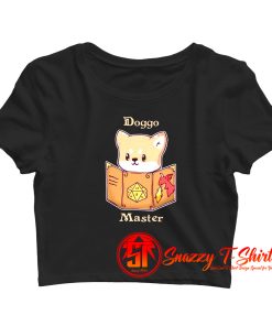 Shiba Inu Dungeon Master Crop Top Shirt