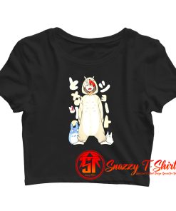 Shoto Todoroki In Cute Costume Crop Top Shirt