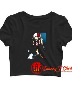 Shoto Todoroki My Hero Academia Crop Top Shirt