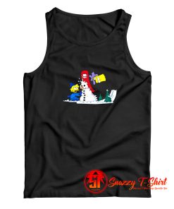 Simpsons Winter Lisa and Bart Simpson Tank Top