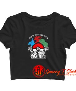 Sinnoh Trainer Crop Top Shirt