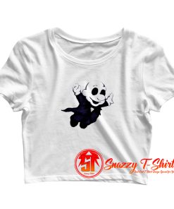 Skellington Plumber Crop Top Shirt