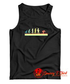 Ski Retro Human Evolution Tank Top