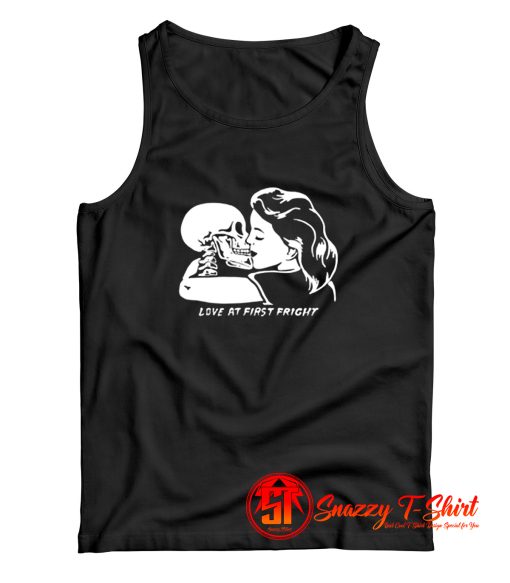 Skull love at first fright Tank Top