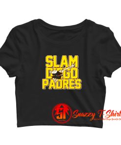 Slam Diego Padres Crop Top Shirt