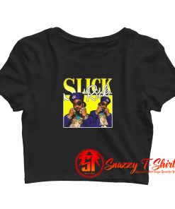 Slick Rick Rapper Crop Top Shirt