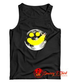 Smiley Face Happy Moon Tank Top