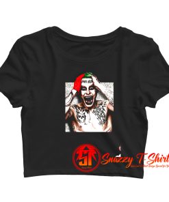 Sneaker Head Joker Crop Top Shirt
