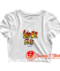 Sniper Gang Crop Top Shirt
