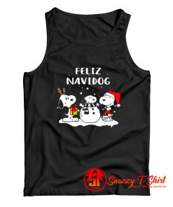 Snoopy Feliz Navidog Tank Top