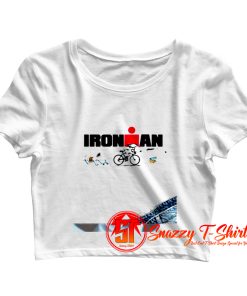 Snoopy Iron Man Crop Top Shirt