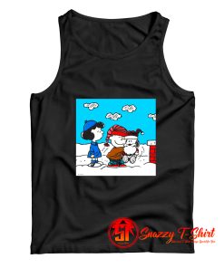 Snoopy Peanuts Santa Claus Christmas Cartoon Tank Top
