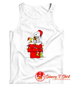 Snoopy and Woodstock Christmas Tank Top