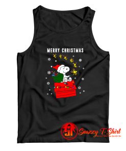 Snoopy christmas fly Tank Top