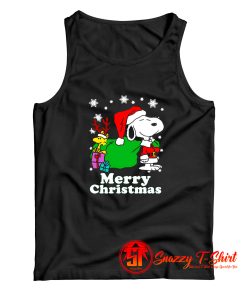 Snoopy woodstock christmas Tank Top