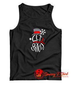 Snowman Let It Snow Tank Top