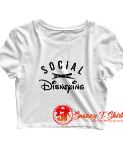Social Disneying Crop Top Shirt