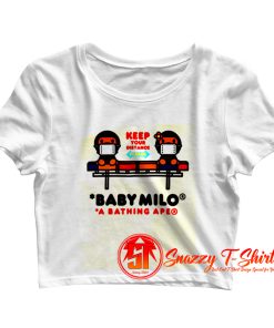 Social Distance Baby Milo Crop Top Shirt