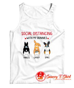 Social Distancing With My Bunnies Tank Top