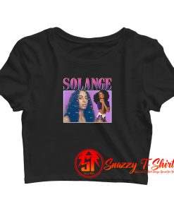 Solange Rapper Crop Top Shirt
