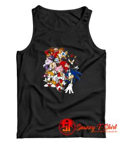 Sonic Cast Friends Ultimate power Tank Top