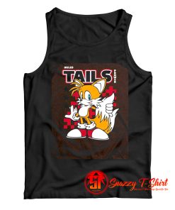 Sonic Miles Tails Prower Charcoal Tank Top
