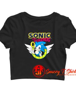 Sonic Rings and Wings Unisex Crop Top Shirt