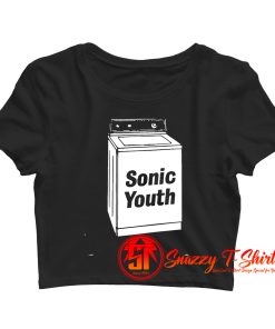 Sonic Youth Washing Machine Crop Top Shirt