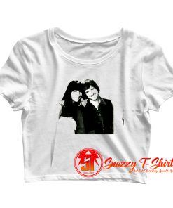 Sonny and Cher Photo Crop Top Shirt