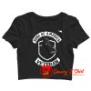Sons Of America Veteran Skull Crop Top Shirt