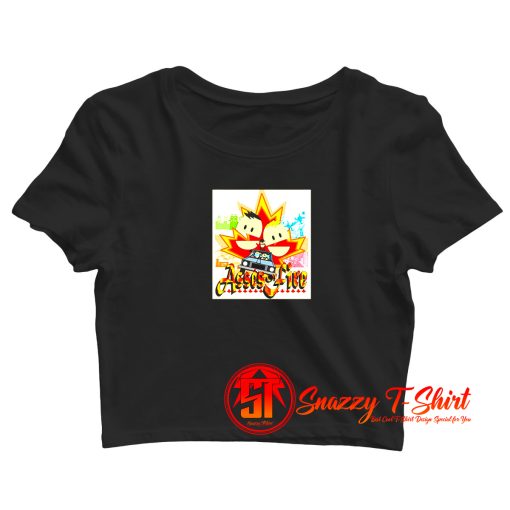 South Park And Phillip Asses Of Fire Crop Top Shirt