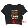 South Park Merry Christmas Knit Crop Top Shirt