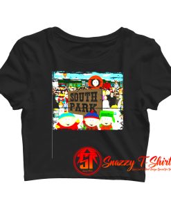 South Park TV Show Poster Crop Top Shirt
