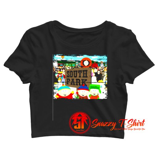South Park TV Show Poster Crop Top Shirt