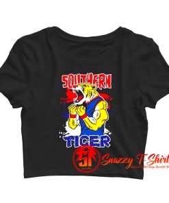 Southern Tiger Crop Top Shirt