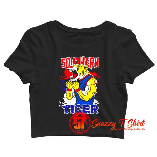 Southern Tiger Crop Top Shirt